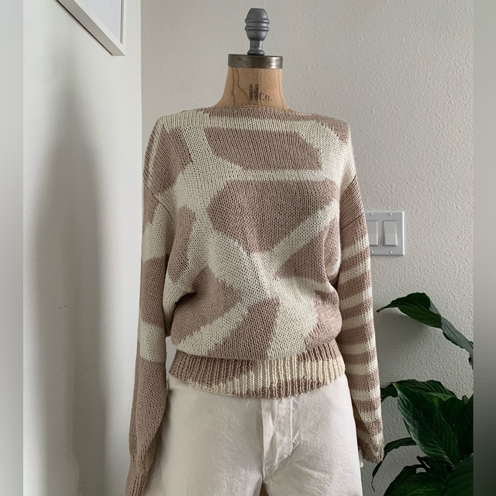 Rare Vintage NANNELL Sweater, Size Medium